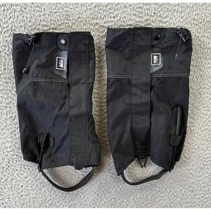 REI Black Waterproof Gaiters